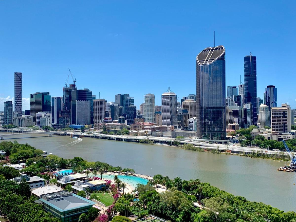 Amazing River View - 3 Bedroom Apartment - Brisbane Cbd - Netflix - Fast Wifi - Carpark Exterior foto