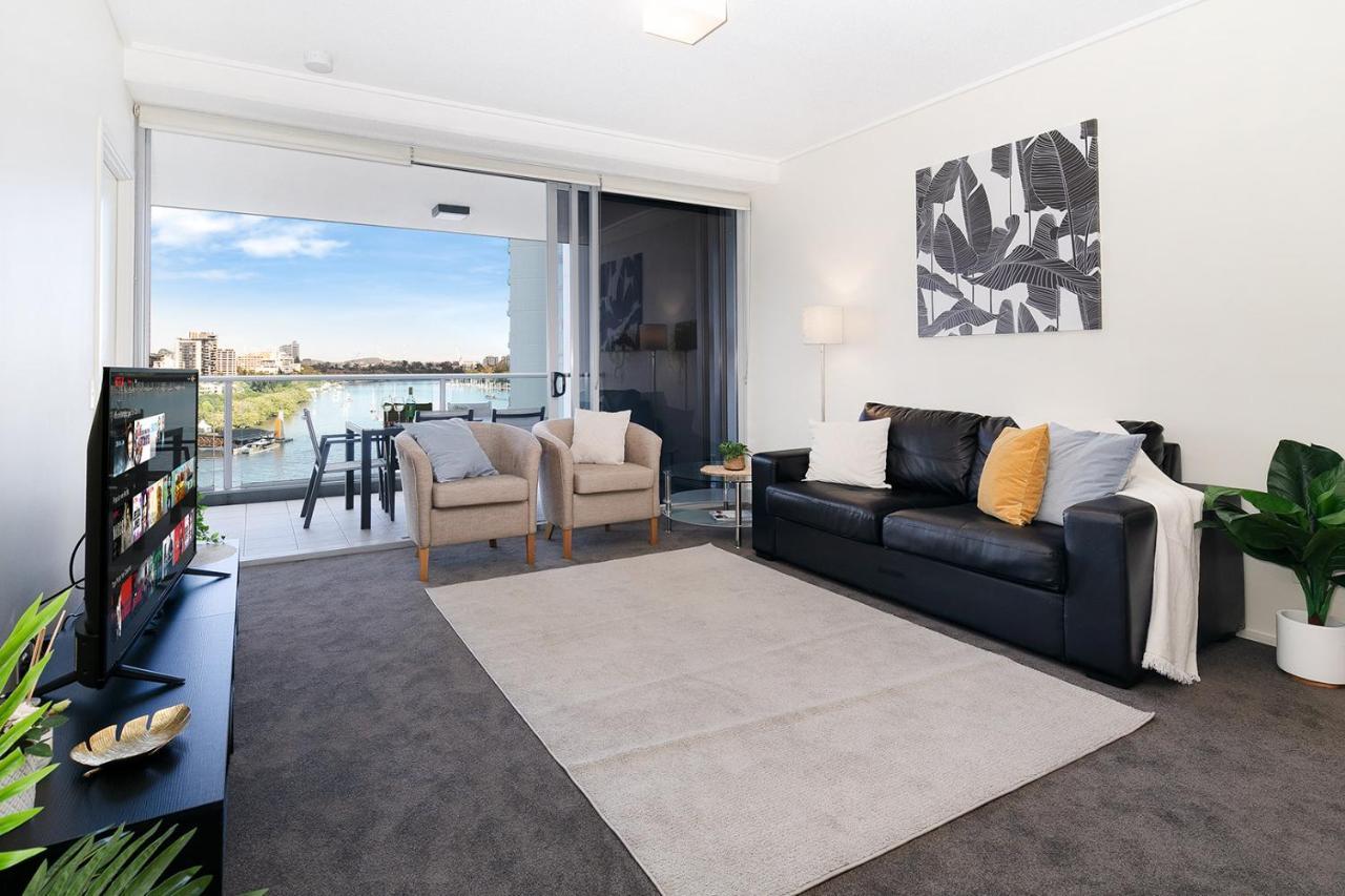 Amazing River View - 3 Bedroom Apartment - Brisbane Cbd - Netflix - Fast Wifi - Carpark Exterior foto